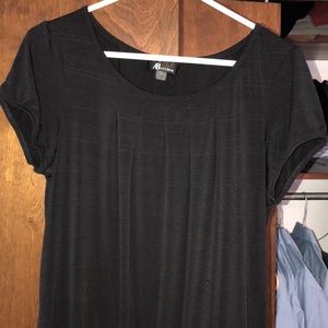 Black shirt sleeve, dressy type